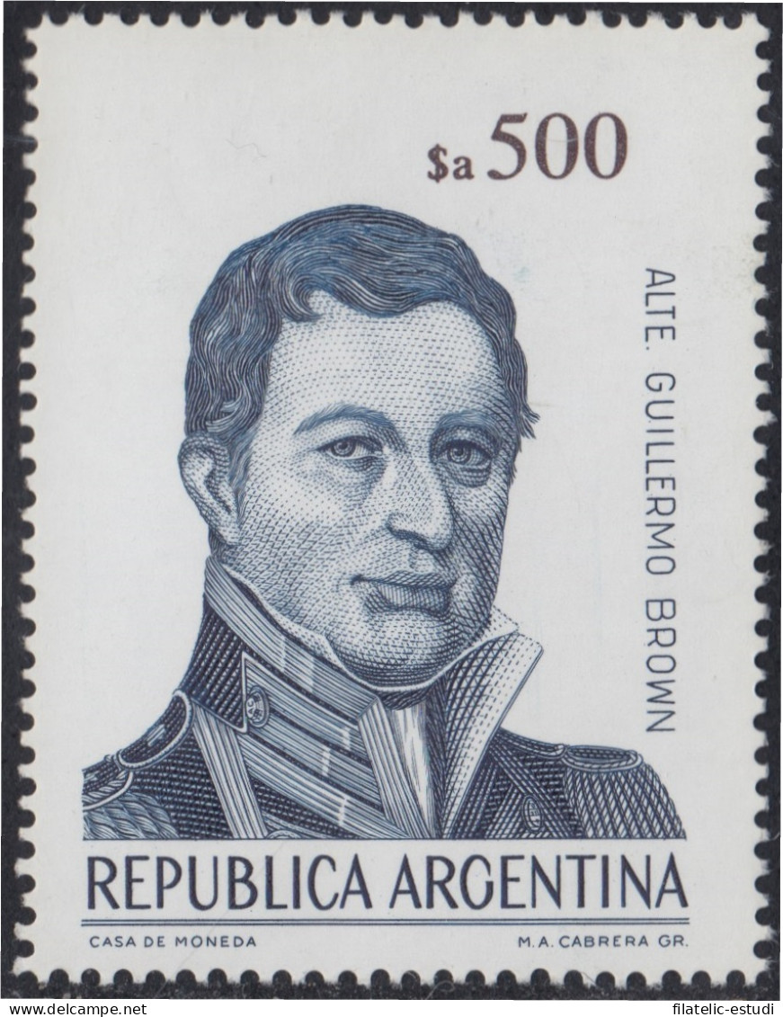 Argentina 1462 1985 Almirante Guillermo Brown MNH - Altri & Non Classificati