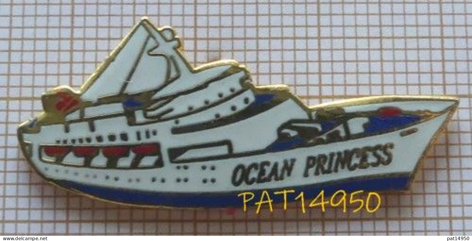 PAT14950 BATEAU De CROISIERE OCEAN PRINCESS En Version EGF - Schiffahrt