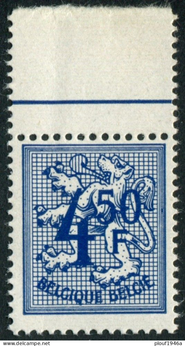 COB 1745b  (**) + Certificat - 1951-1975 Heraldischer Löwe (Lion Héraldique)