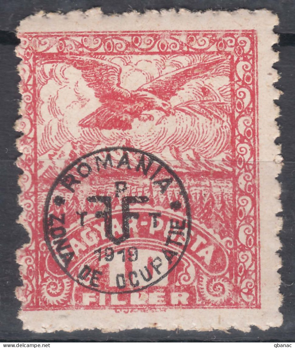 Hungary Debrecen Debreczin 1920 Second Issue, Shiny Paper Mi#81 Y, Mint Hinged - Debreczen