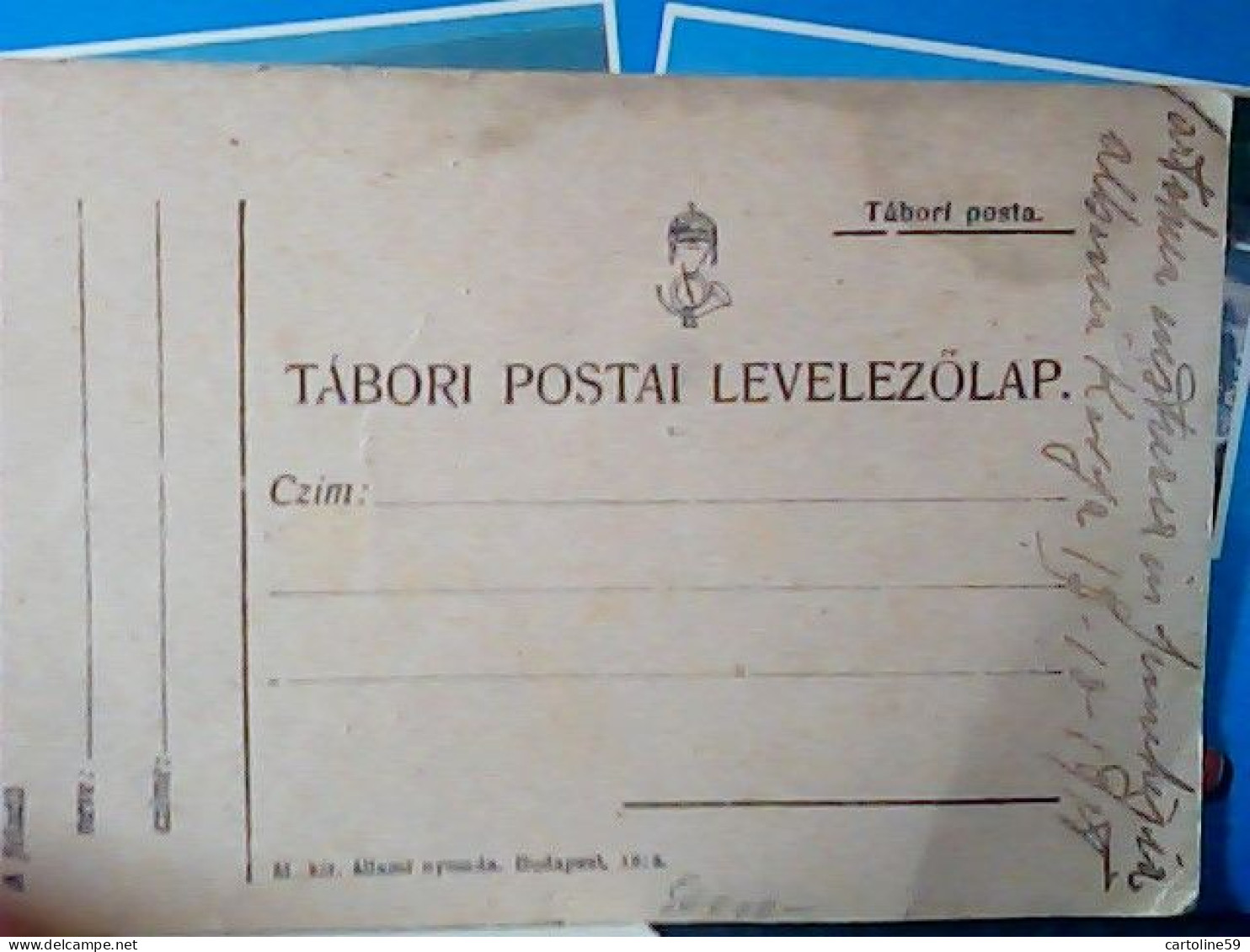 INTERO UNGHERIA  Tabori Postai Levelezőlap / Tabori Posta / Hungary - Magyarország /1918 JU4743 - Interi Postali
