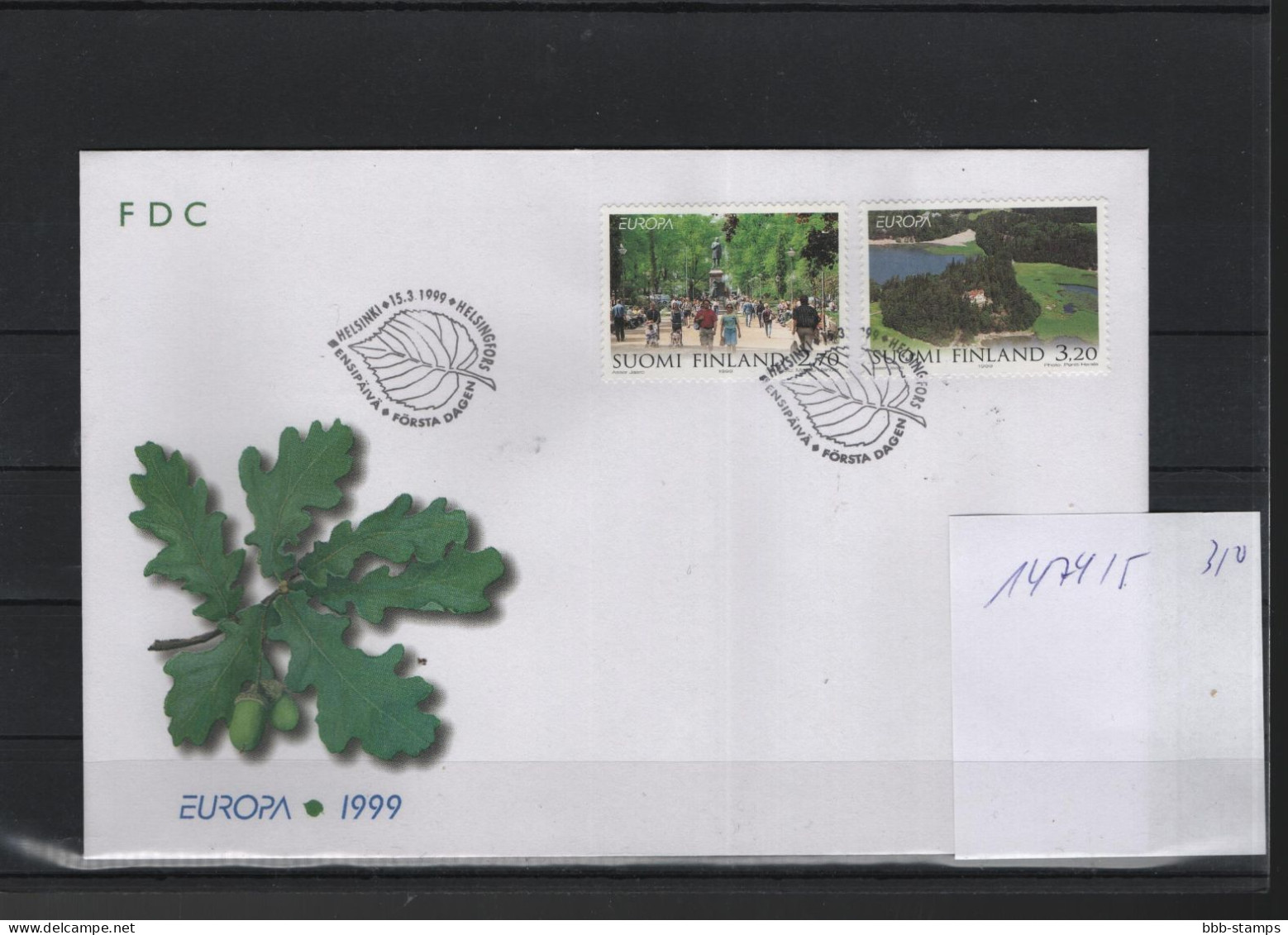 Finland Michel Cat.No. FDC 1474/1475 - FDC