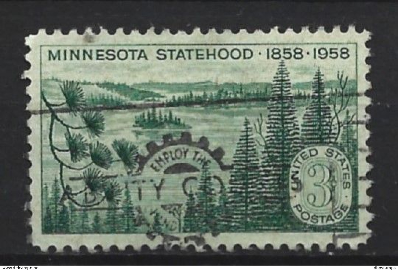 USA 1958 Minnesota Statehood  Y.T.  642-1 (0) - Used Stamps