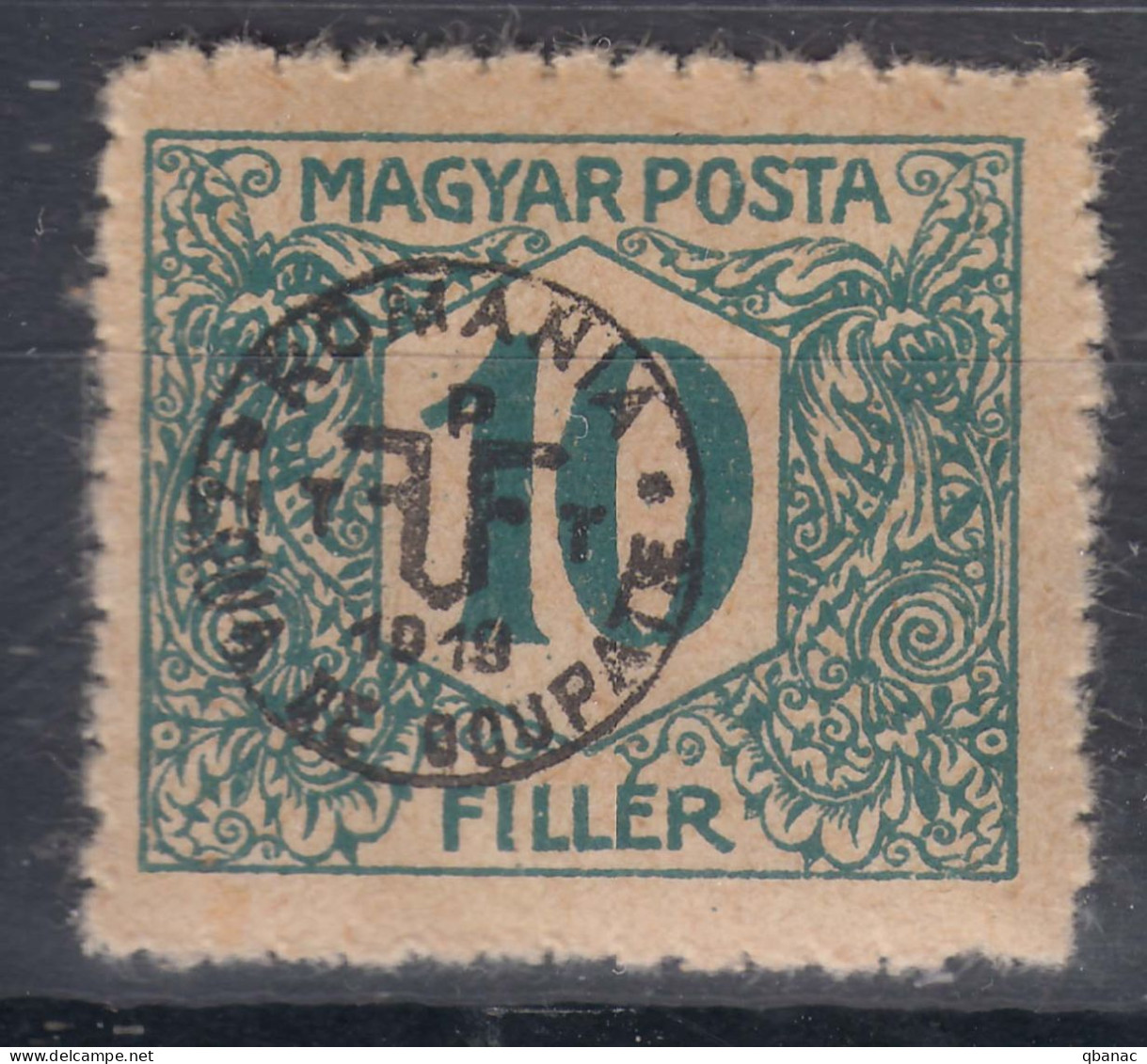 Hungary Debrecen Debreczin 1919 Second Issue, Porto Mi#18 Mint Hinged - Debreczin