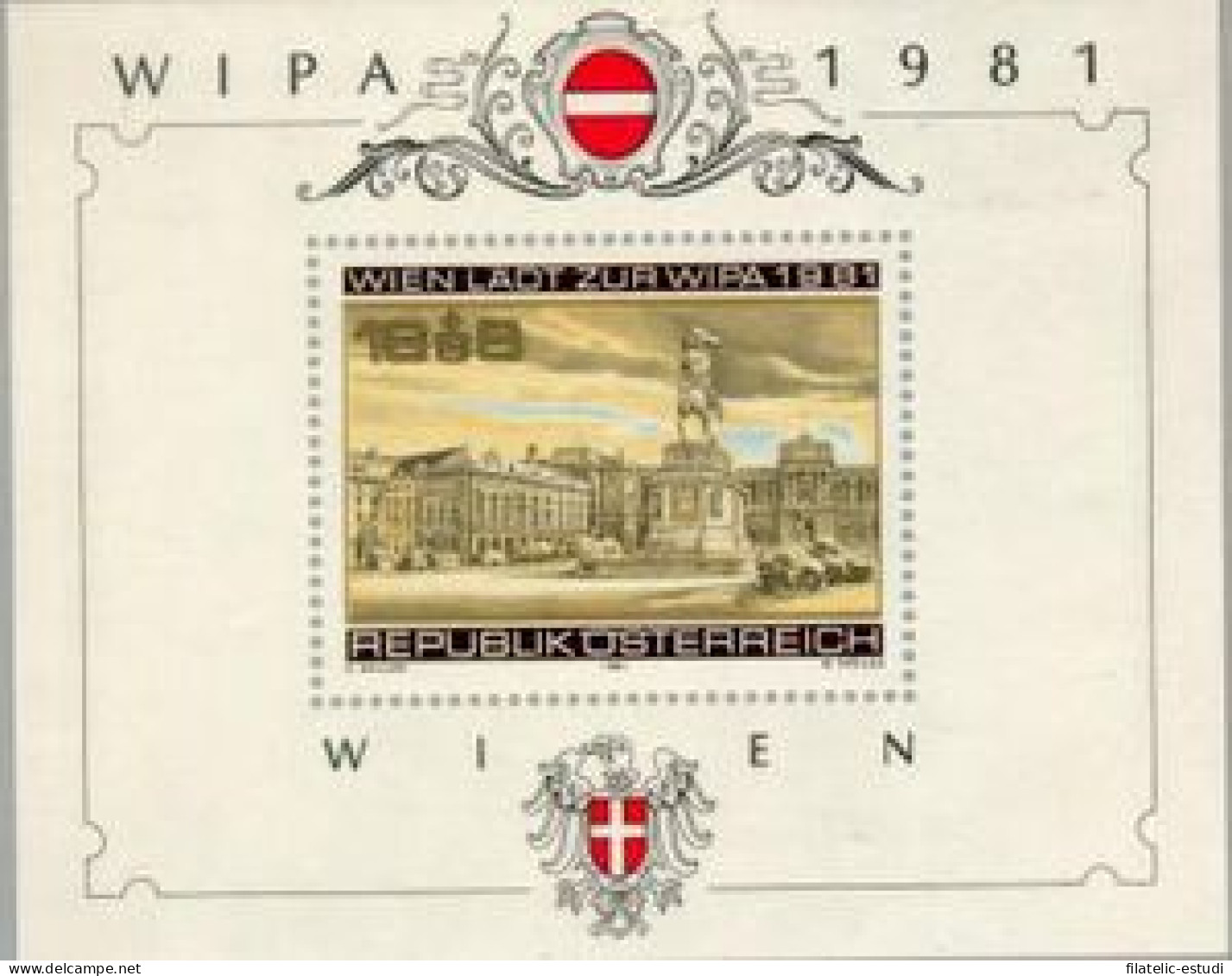 VAR3/S Österreich Austria  HB 10  1981  WIPA  MNH - Andere & Zonder Classificatie