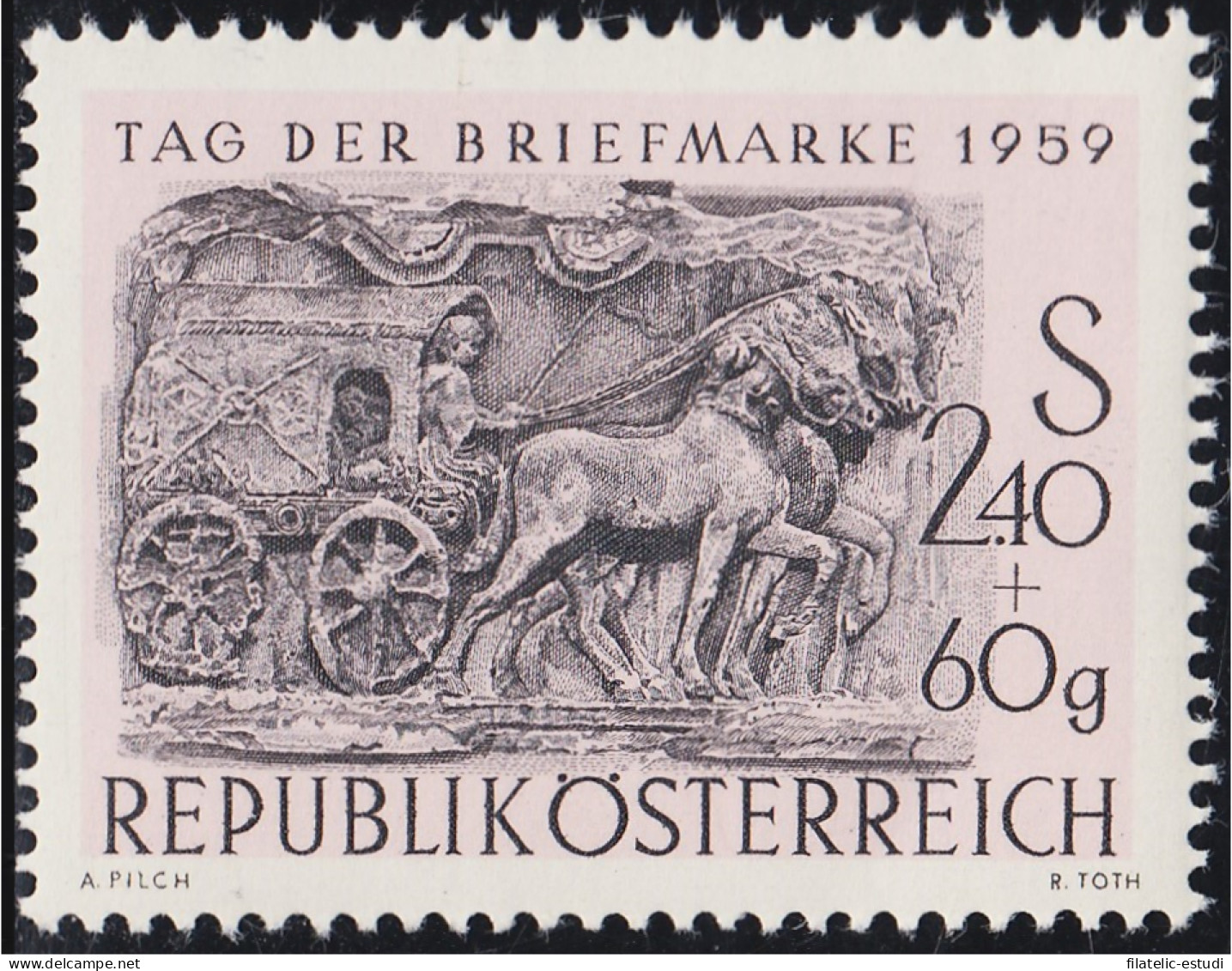 Österreich Austria 914 1959 Día Del Sello MNH - Sonstige & Ohne Zuordnung