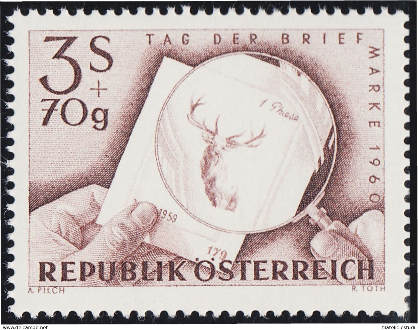 Österreich Austria 924 1960 Día Del Sello MNH - Andere & Zonder Classificatie