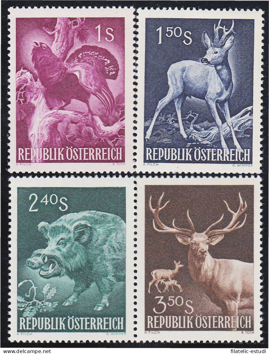 Austria Österreich 904/07 1959 Congreso Internacional De Caza MNH - Altri & Non Classificati