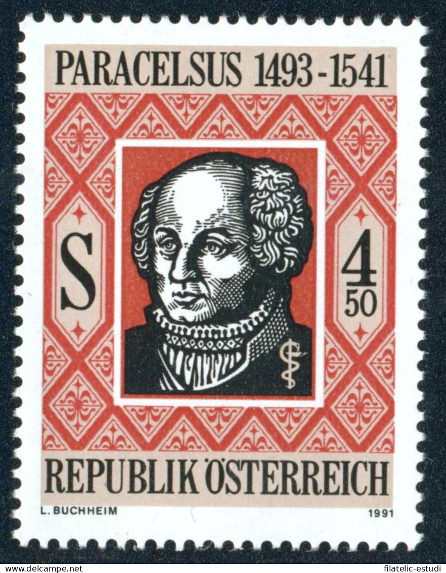 MED  Öesterreich Austria  Nº 1868  1991  MNH - Andere & Zonder Classificatie