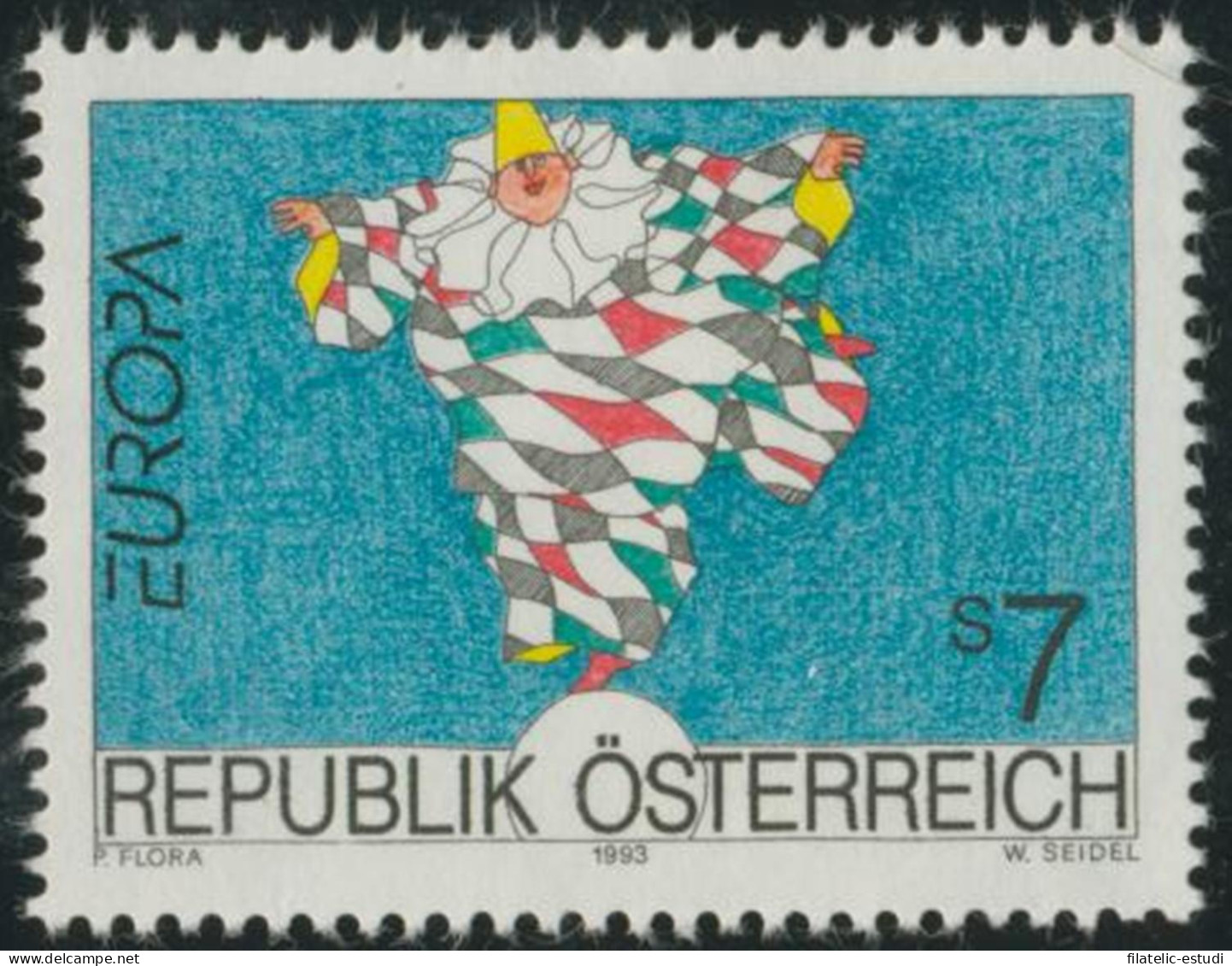 PI2 Öesterreich  Austria  Nº 1922  1993 Europa-arte Contemporáneo-Lujo - Autres & Non Classés