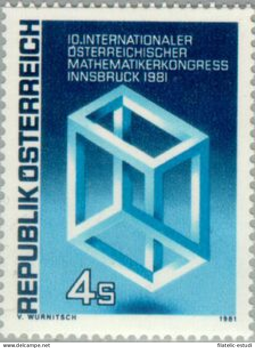 Öesterreich Austria - 1509 - 1981 10º Congr. De Matemáticos -Innsbruck-Lujo - Autres & Non Classés