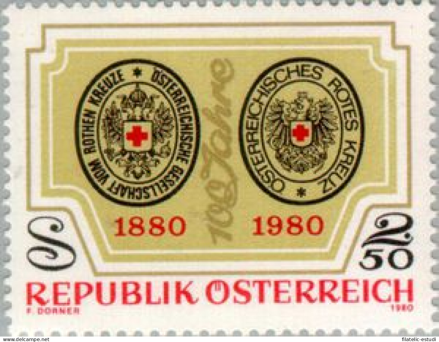 Österreich Austria - 1463 - 1980 Cent. De La Cruz Roja Austriaca Lujo - Sonstige & Ohne Zuordnung