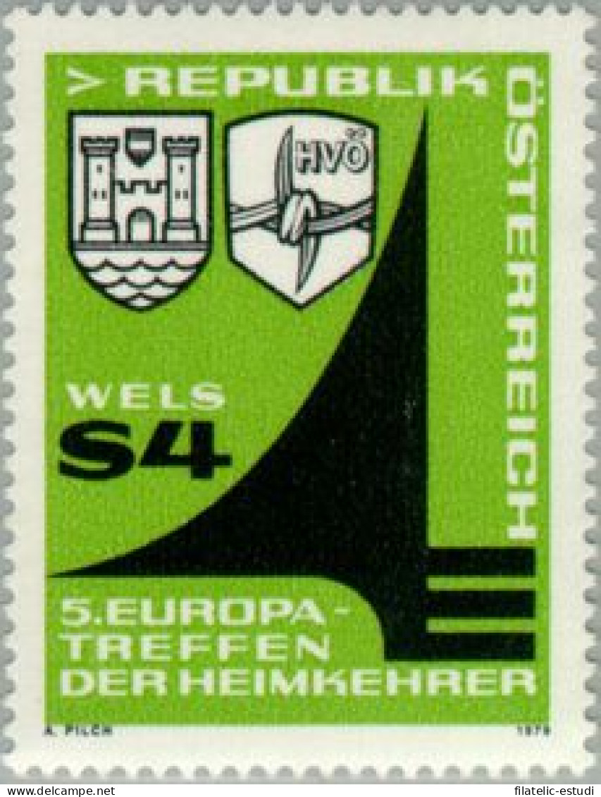 Österreich Austria - 1444 - 1979 5ª Reunión Europea De Viejos Prisioneros De G - Autres & Non Classés