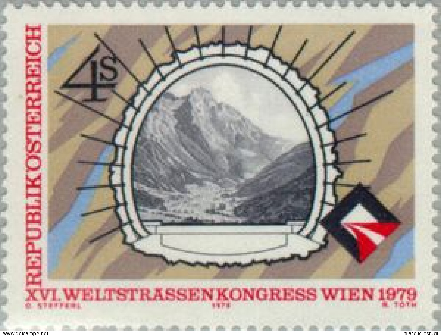 Österreich Austria - 1450 - 1979 XVI Congreso De La AIPCR-Viena-Lujo - Andere & Zonder Classificatie