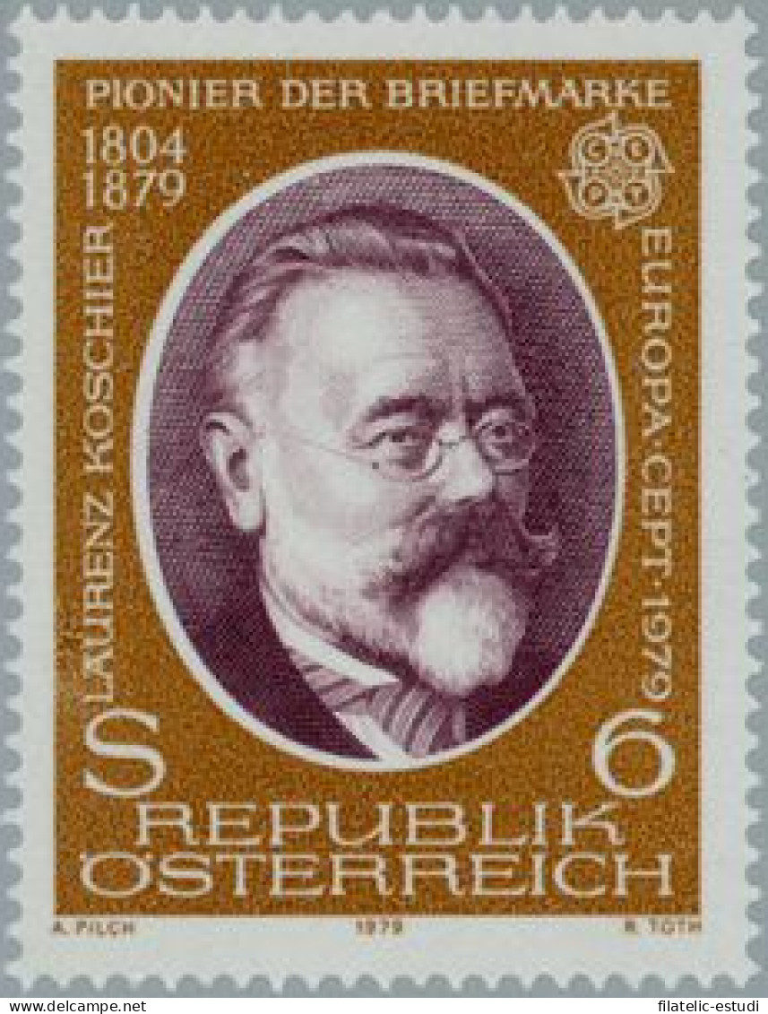 Österreich Austria - 1437 - 1979 Europa-retrato De Laurenz Koschier Lujo - Autres & Non Classés