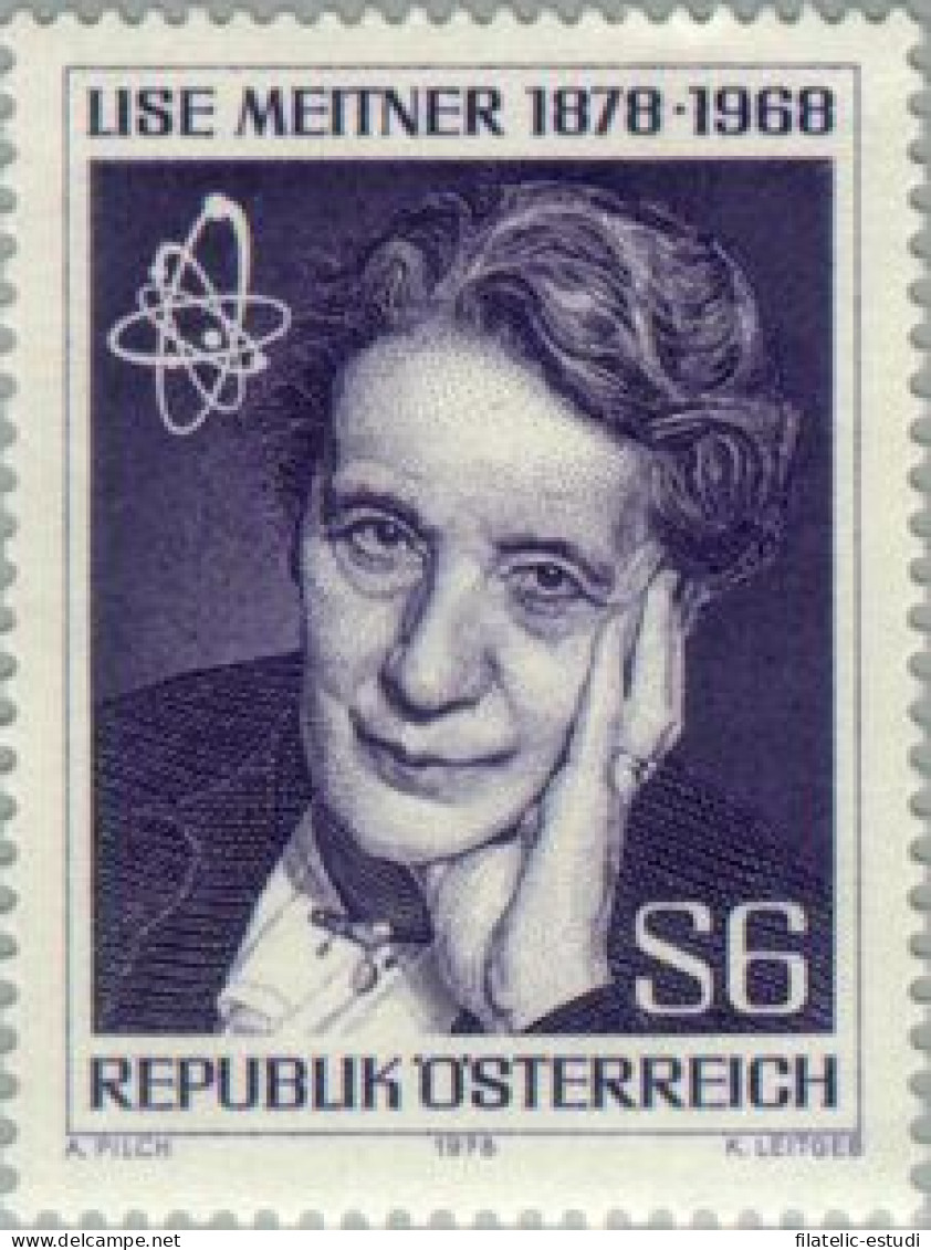 MED/S Österreich Austria  Nº 1417  1978  Cent. De Lise Meitner Lujo - Andere & Zonder Classificatie