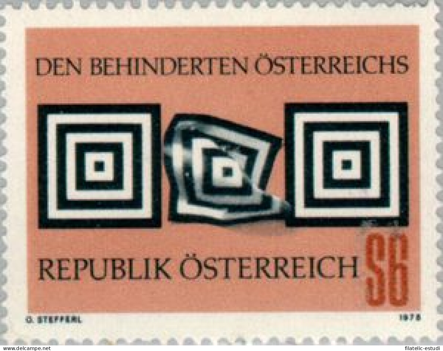 MED/S Österreich Austria  Nº 1415   1978  7º Congreso Inter. Ayuda A Los Dismi - Other & Unclassified
