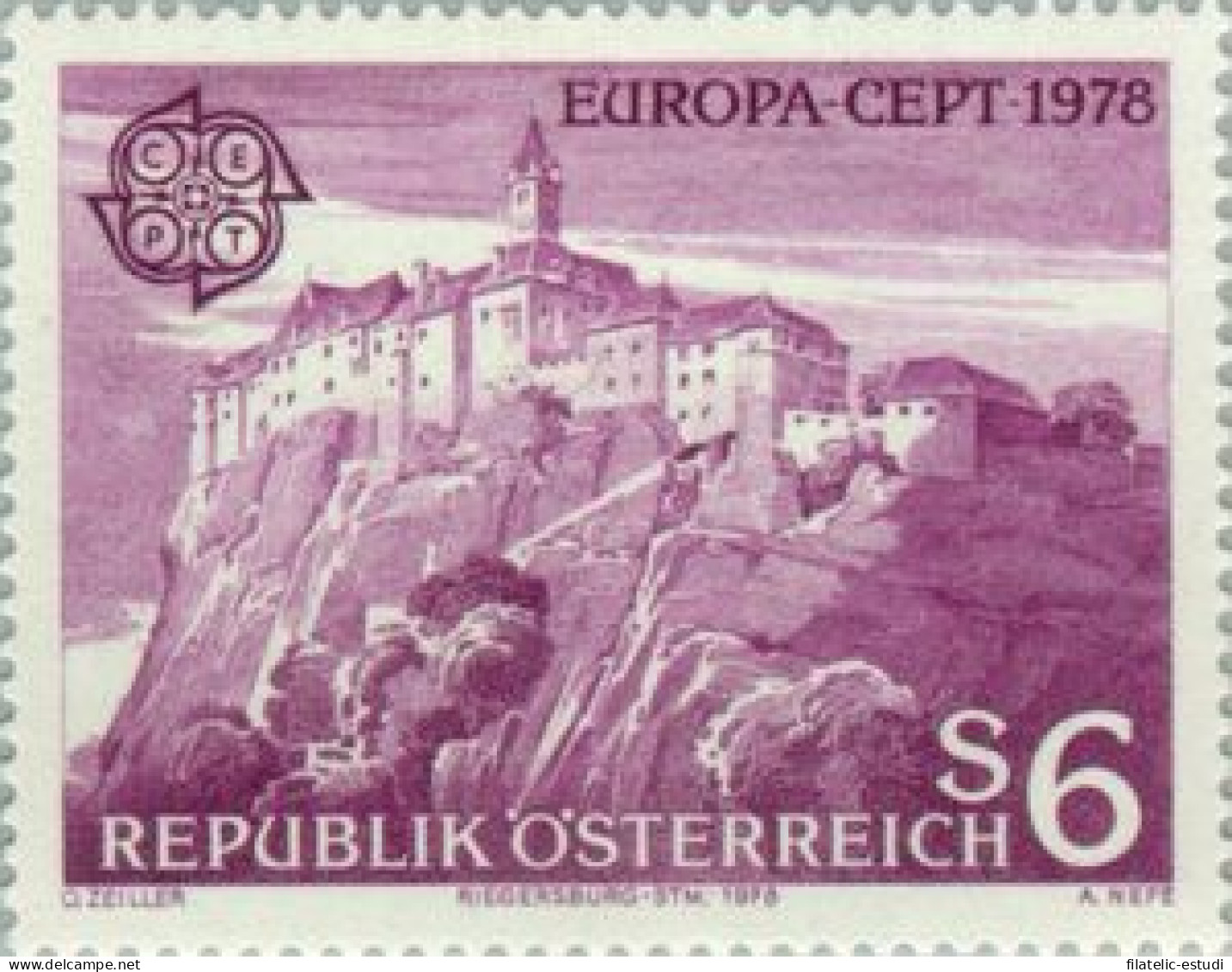Österreich Austria - 1402 - 1978 Castillo De Riegersburg-Styrie-Lujo - Autres & Non Classés
