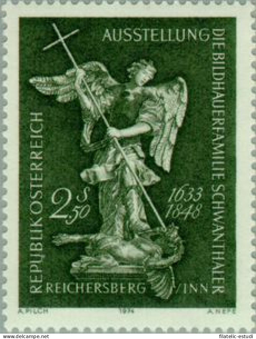 Österreich Austria - 1278 - 1974 Exposición Dinastía De Escultores Schwanthale - Altri & Non Classificati