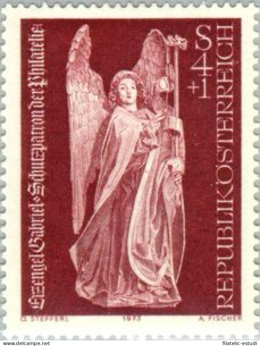 Österreich Austria - 1263 - 1973 Día Del Sello-estatua Del Patrón De Los Filat - Andere & Zonder Classificatie