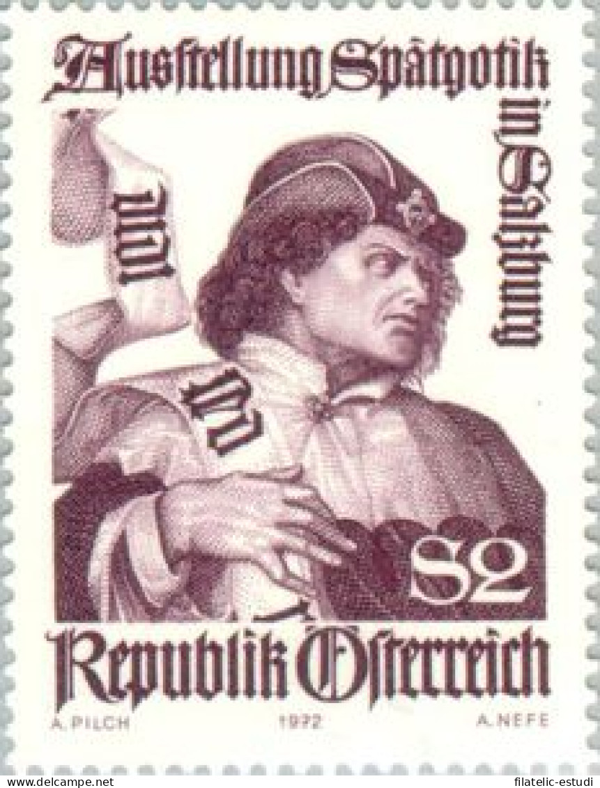 Österreich Austria - 1221 - 1972 Exp. De Arte Gótico-Salzburgo-Lujo - Autres & Non Classés