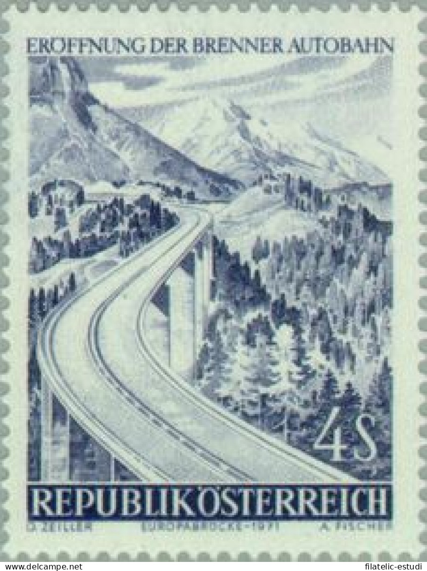 Österreich Austria - 1201 - 1971 Apertura De La Carretera De Brenner Lujo - Sonstige & Ohne Zuordnung