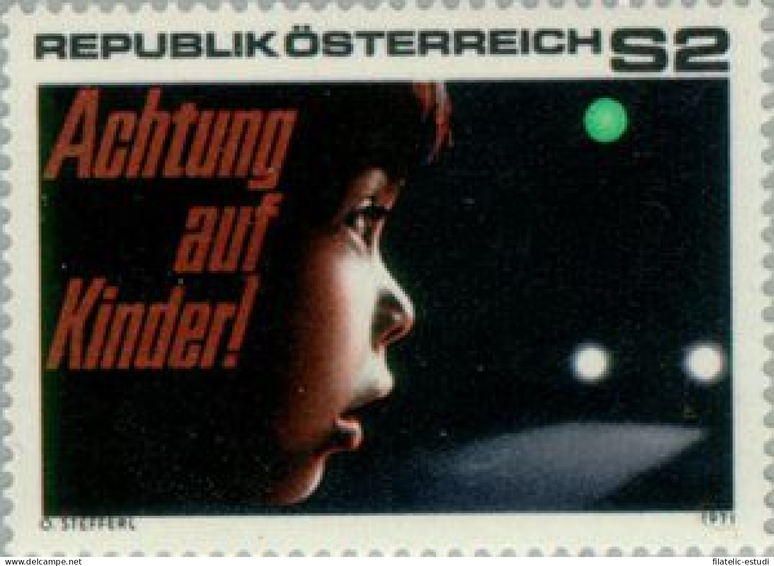 Österreich Austria - 1183 - 1971 Seguridad Vial Lujo - Sonstige & Ohne Zuordnung