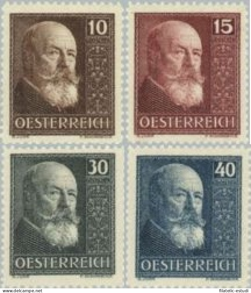 Österreich Austria 374/77 1928 10º Aniv. República-presidente Hainisch-Lujo - Other & Unclassified