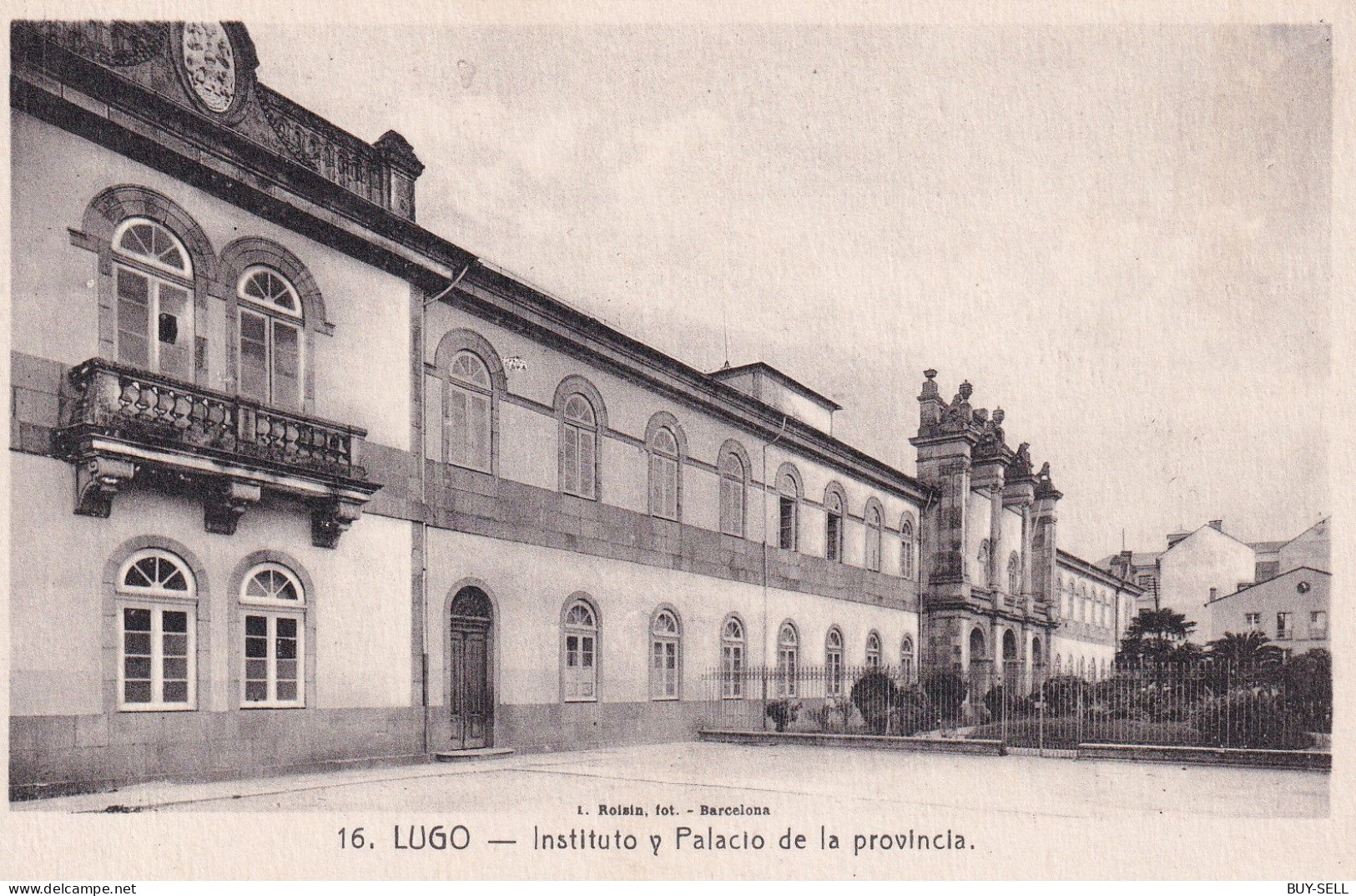 ESPAGNE - RARE - LUGO - Instituto Y Palacio De La Provincia - - Lugo