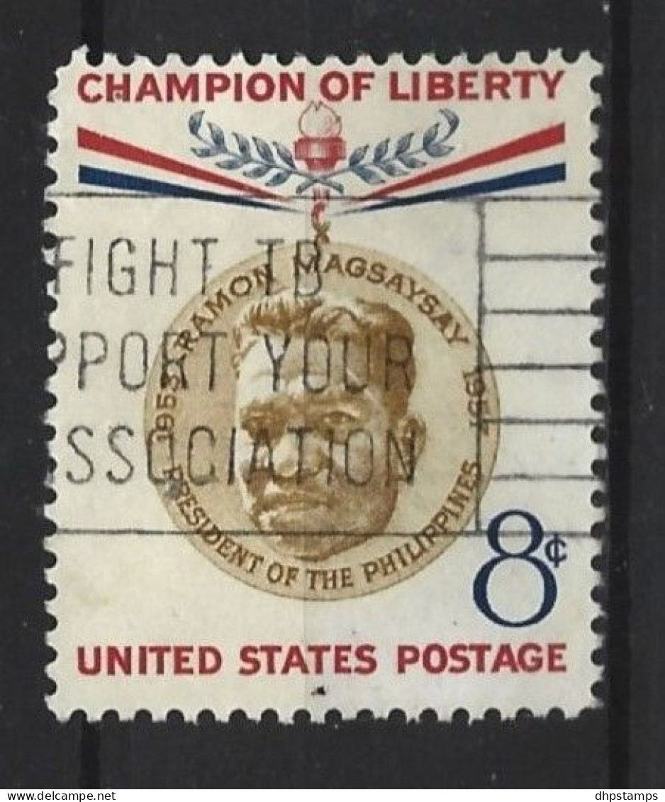 USA 1957 Magsaysay  Y.T.  634 (0) - Usados