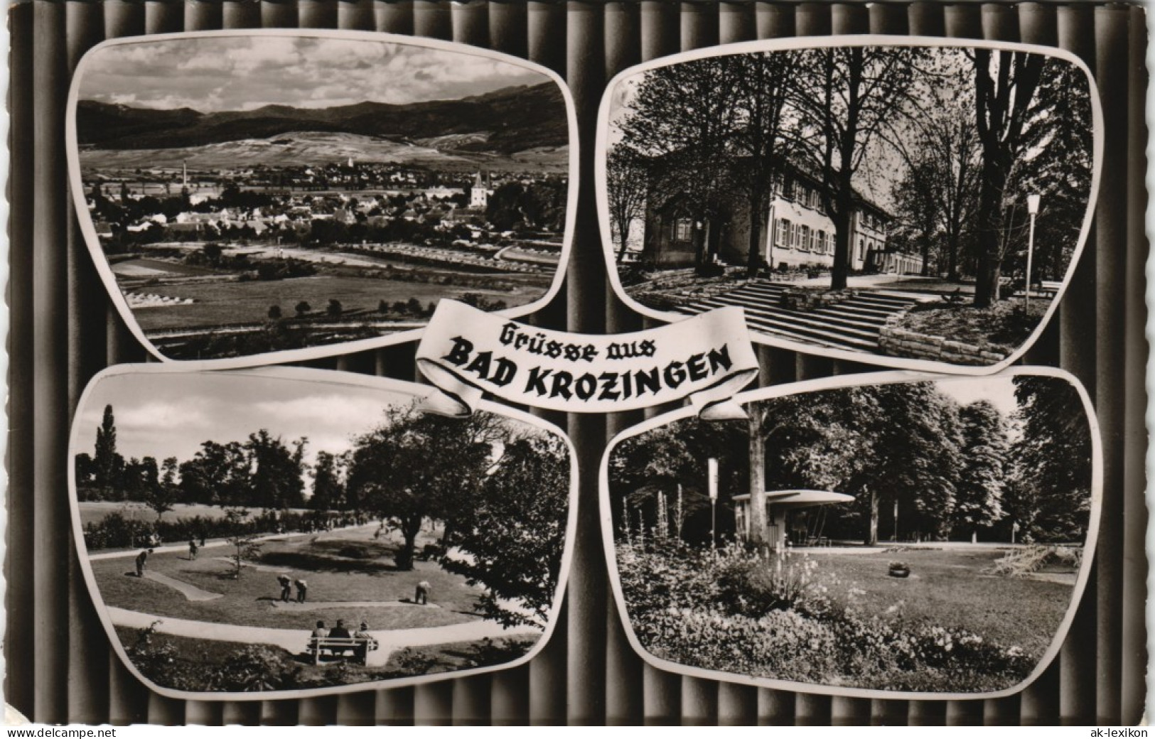 Ansichtskarte Bad Krozingen Mehrbild-AK Mit 4 Stadtteilansichten 1962 - Bad Krozingen