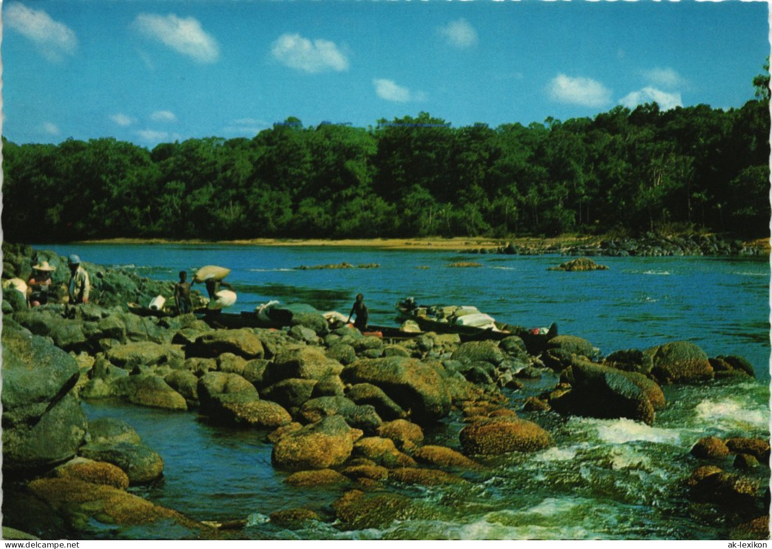 .Suriname District Marowijne Suriname View On The Lawa River 1970 - Suriname