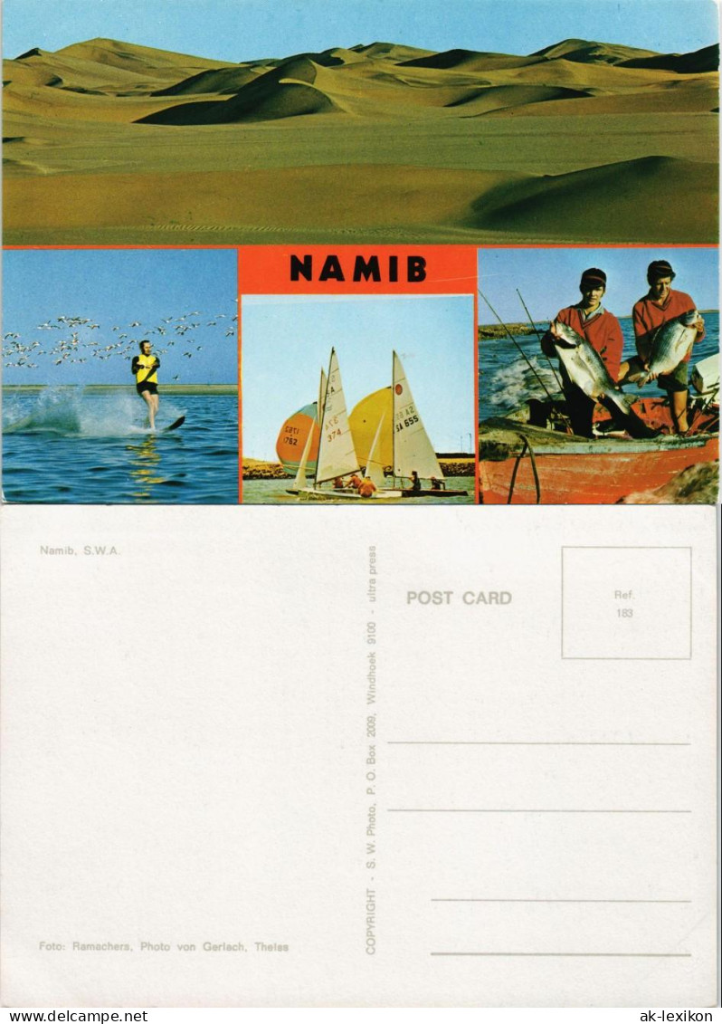 Postcard Namib Namibia Allgemein Namib Wüste Mehrbild-AK S.W.A. 1975 - Namibia