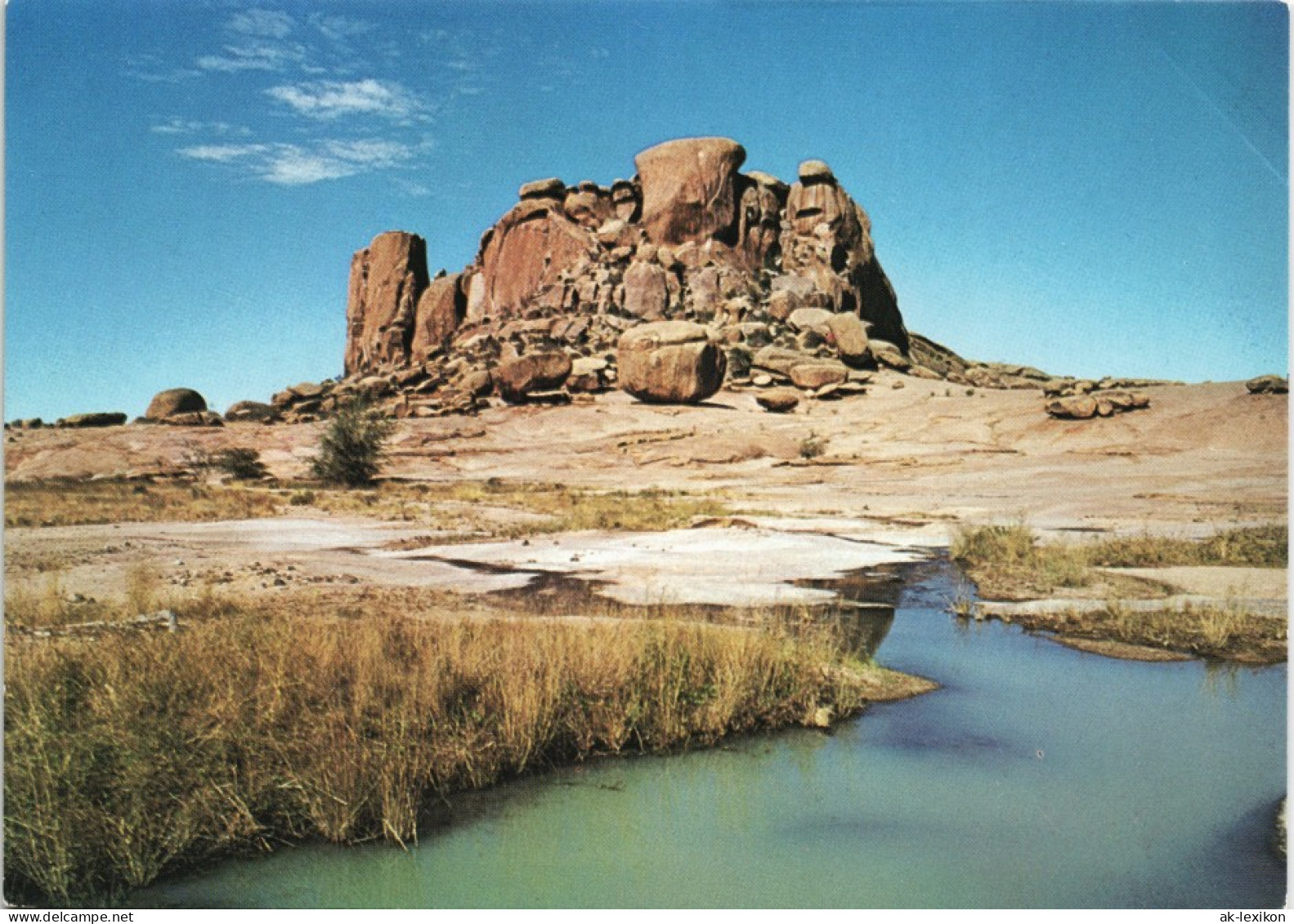 Postcard .Namibia ERONGO GATEWAY AMEIB Landschaft Namibia DSWA 1975 - Namibië