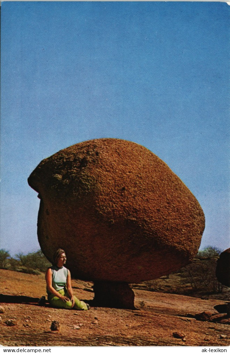 Postcard .Namibia Kliptal Mushroom FERIENFARM ETEMBA 1975 - Namibia