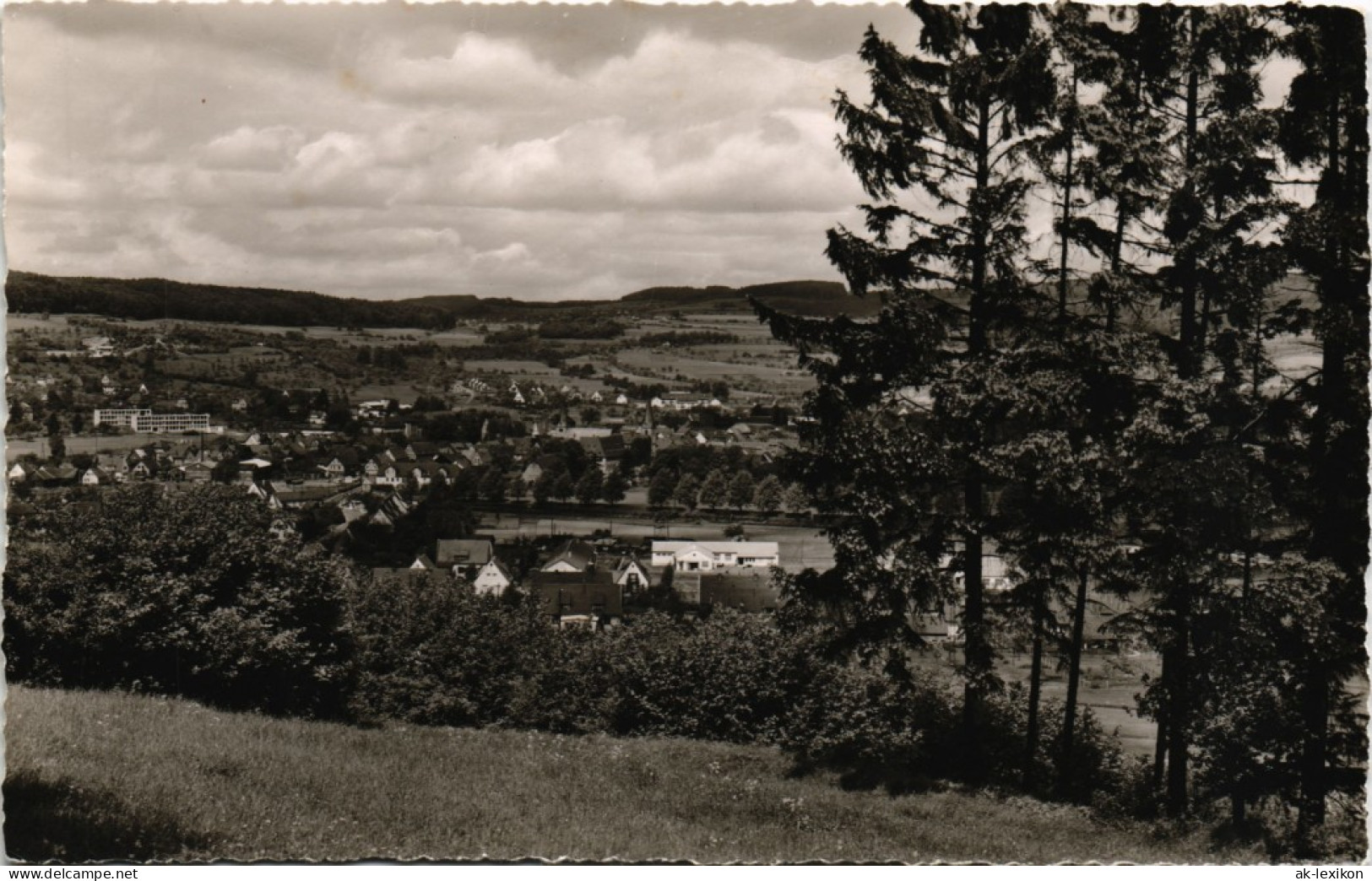 Ansichtskarte Schlüchtern (Bergwinkelstadt) Panorama-Ansicht 1960 - Schluechtern