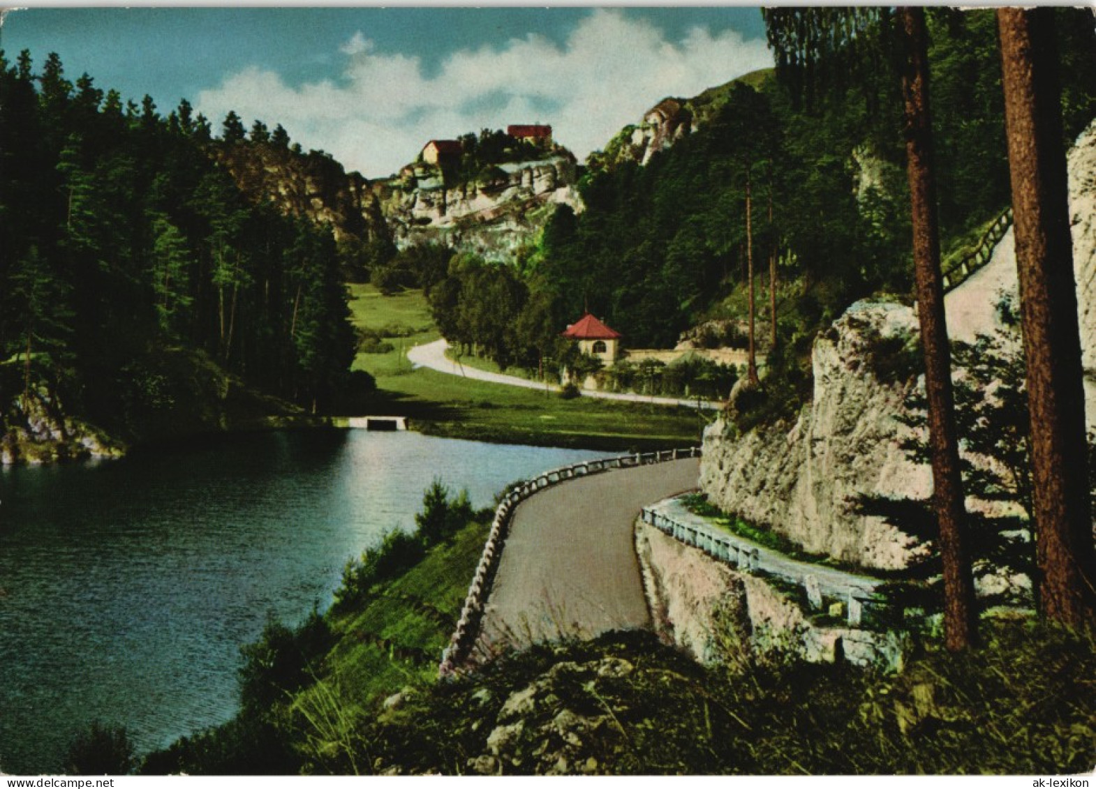 Ansichtskarte Pottenstein Blick Vom Weihersbachtal Auf Burg Pottenstein 1967 # - Pottenstein