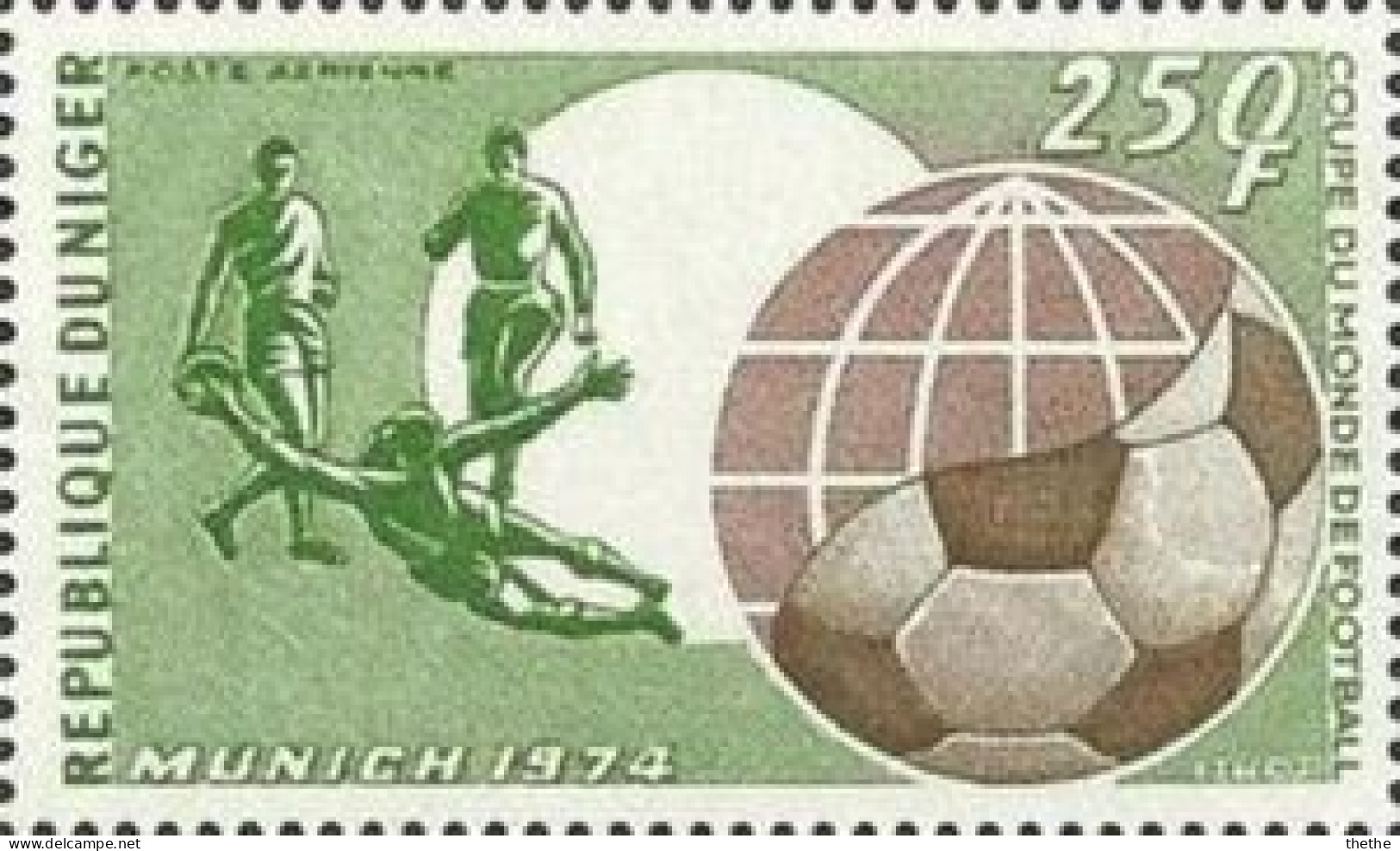 NIGER - Coupe Du Monde De La FIFA 1974 - Allemagne - 1974 – Allemagne Fédérale