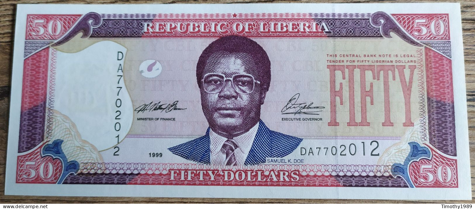 P# 24 - 50 Dollars Liberia 1999 - UNC! - Liberia