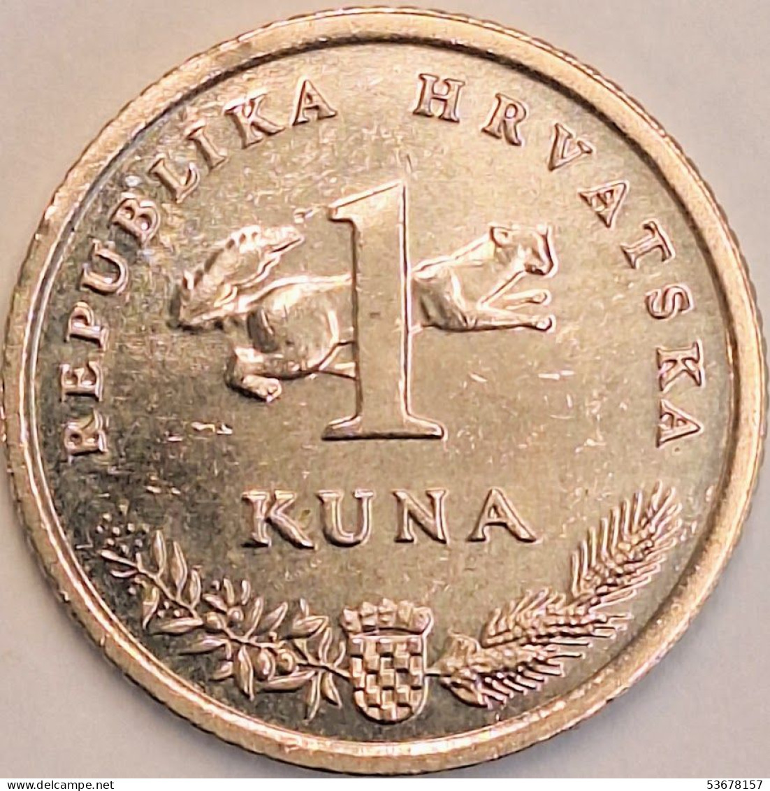 Croatia - Kuna 2007, KM# 9.1 (#3556) - Croatie