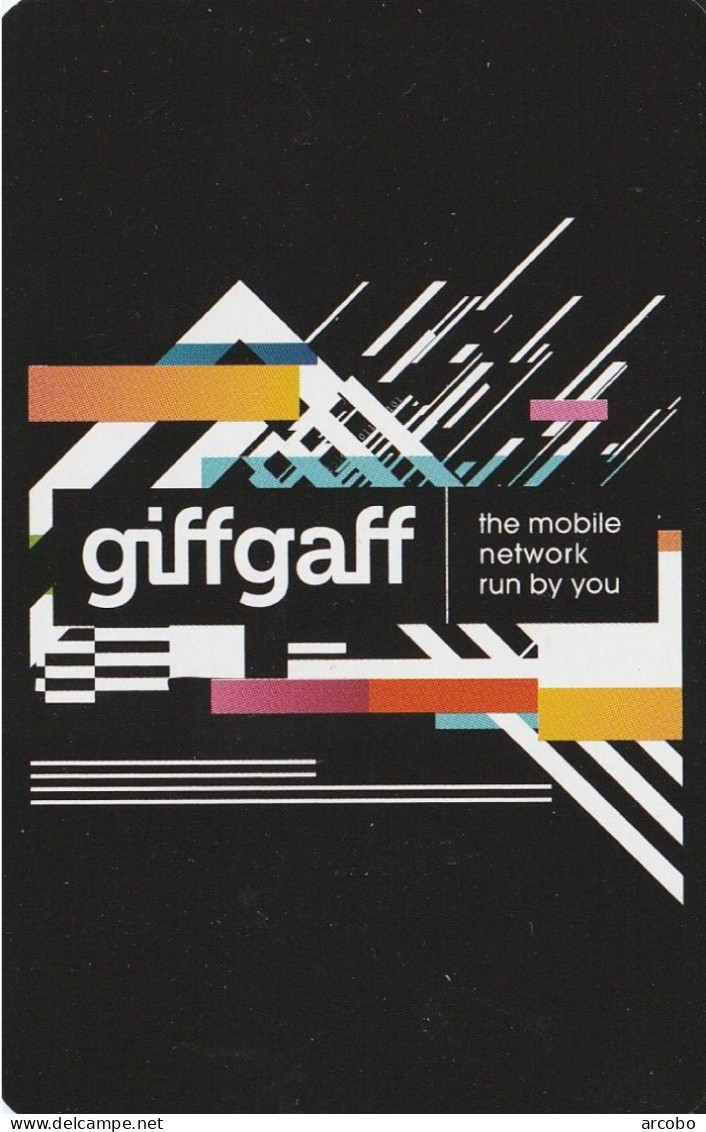 Giffgaff  Joker 1 Card- 1 Kaart - Barajas De Naipe