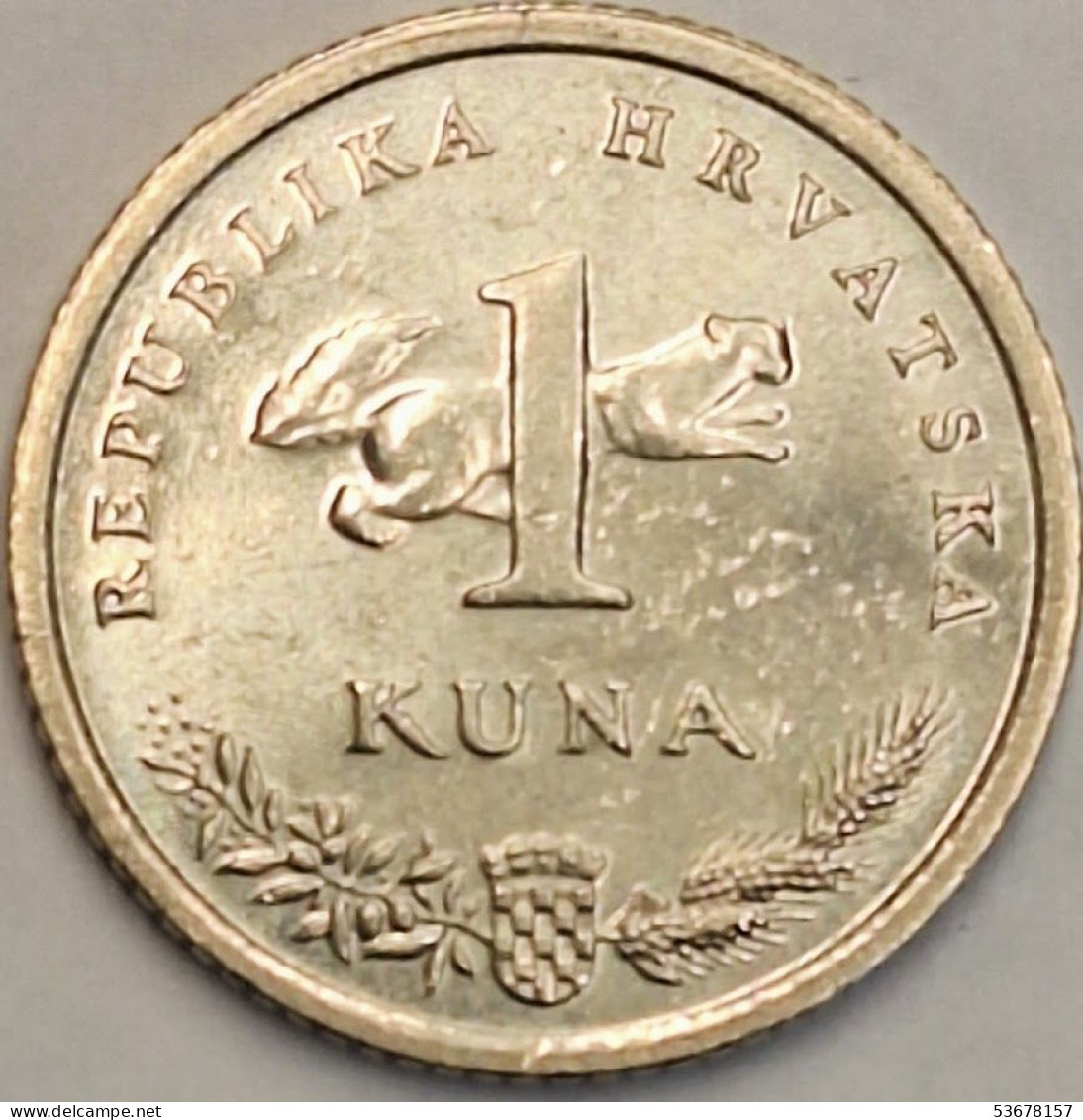 Croatia - Kuna 2008, KM# 20.2 (#3557) - Croatie