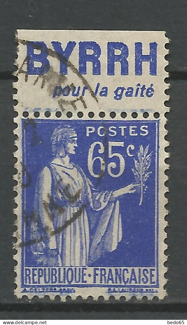 TYPE PAIX Type Ll N° 365 PUB BYRRH OBL / Used - Used Stamps