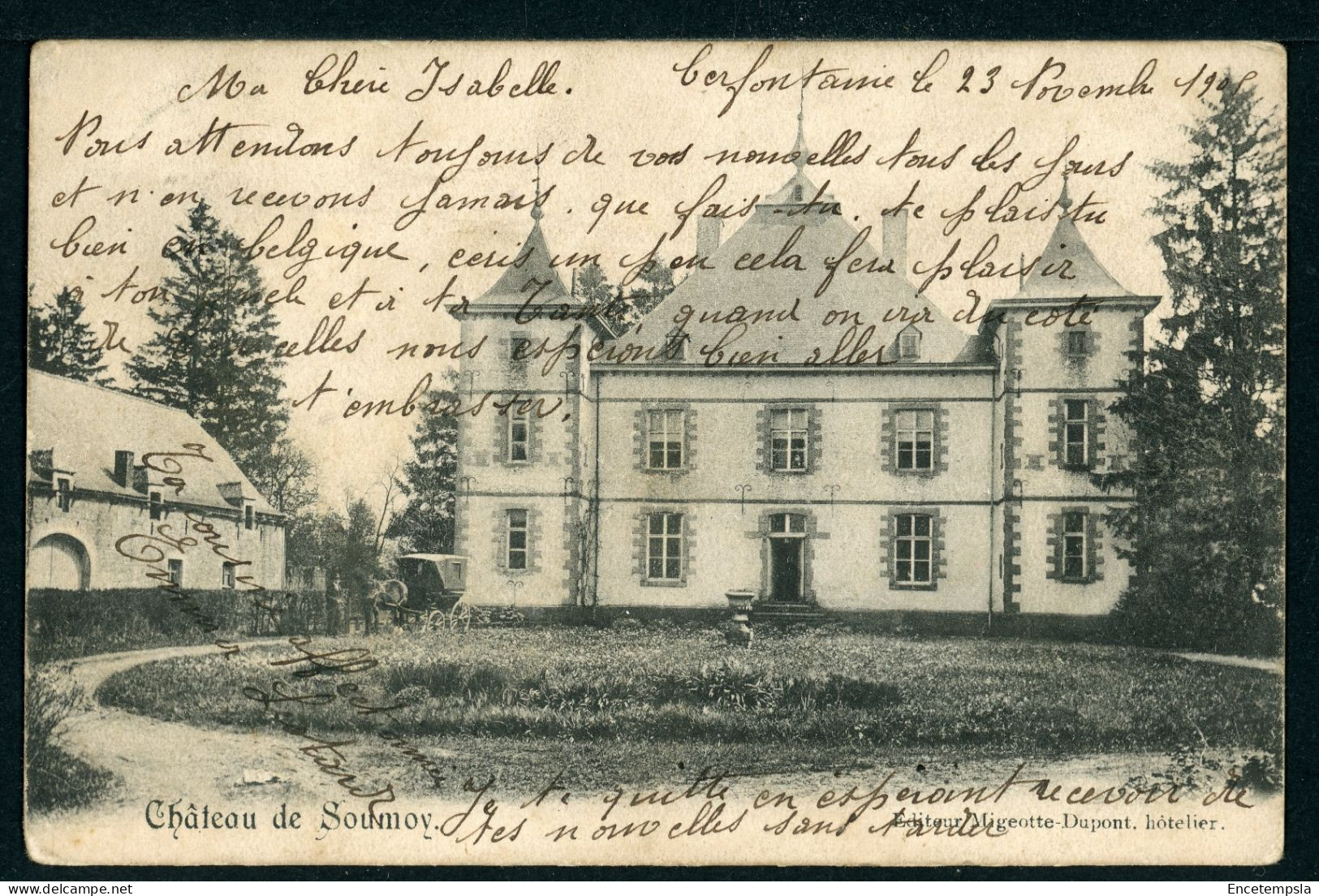 CPA - Carte Postale - Belgique - Château De Soumoy (CP24395) - Cerfontaine