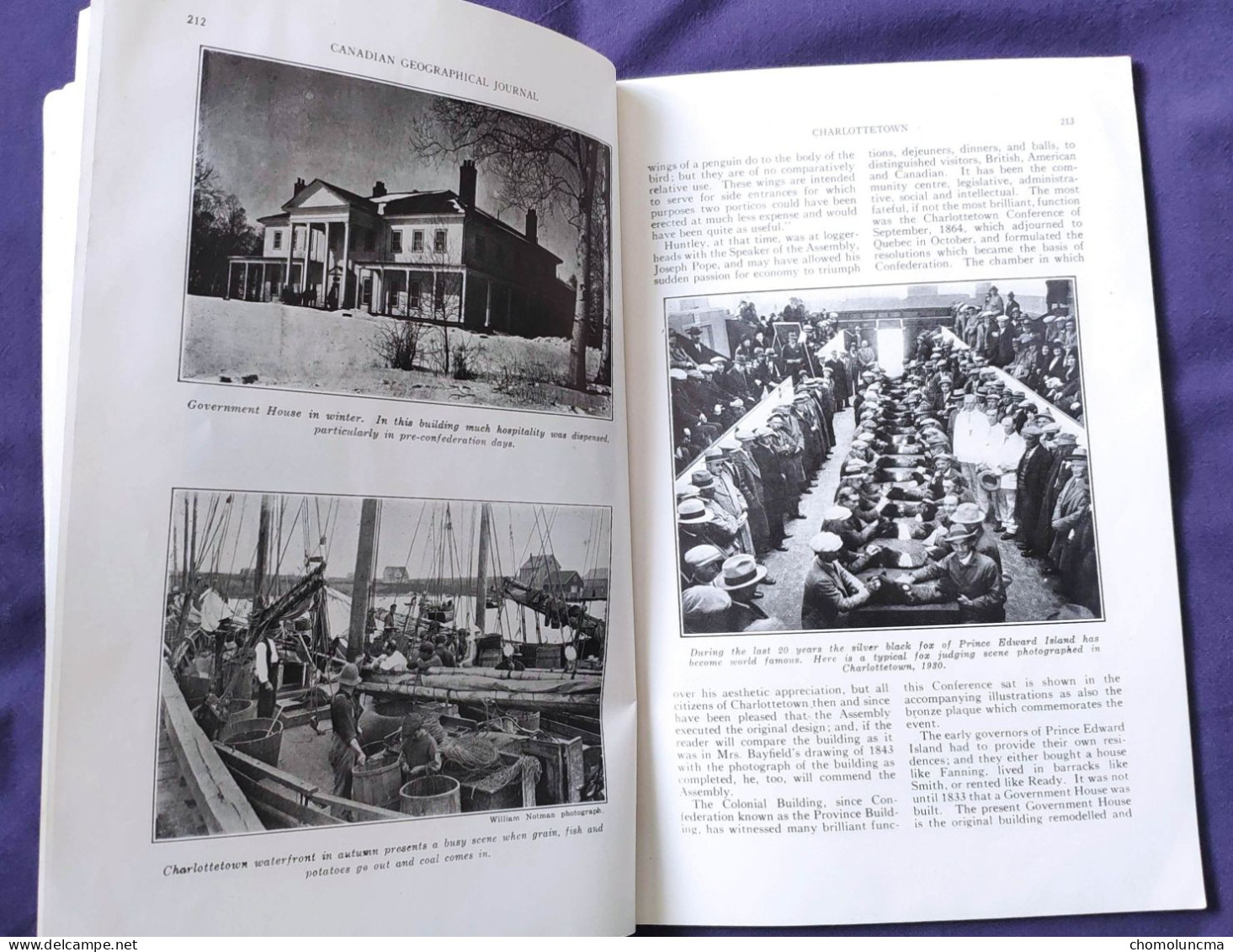 Canadian Geographical 1932 Charlottetown Etienne Brule Great Lakes Bagpipe Jamaica Add Mc Laughlin Buick Zeiss Chrysler