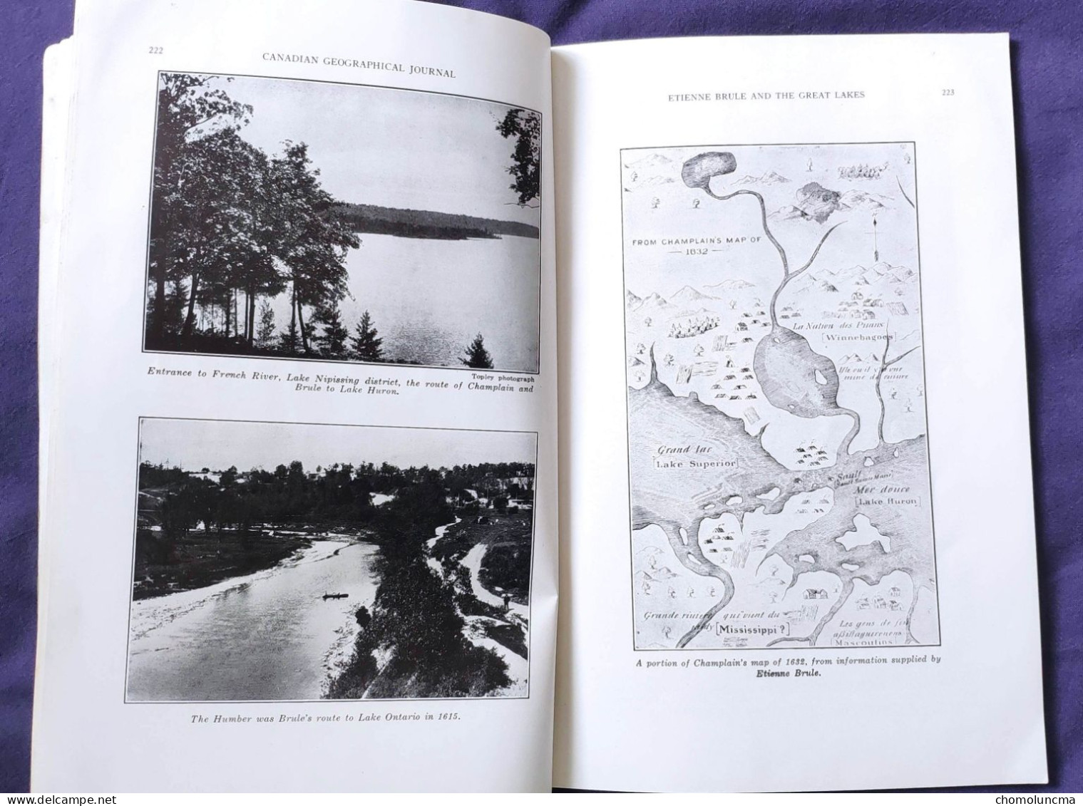 Canadian Geographical 1932 Charlottetown Etienne Brule Great Lakes Bagpipe Jamaica Add Mc Laughlin Buick Zeiss Chrysler