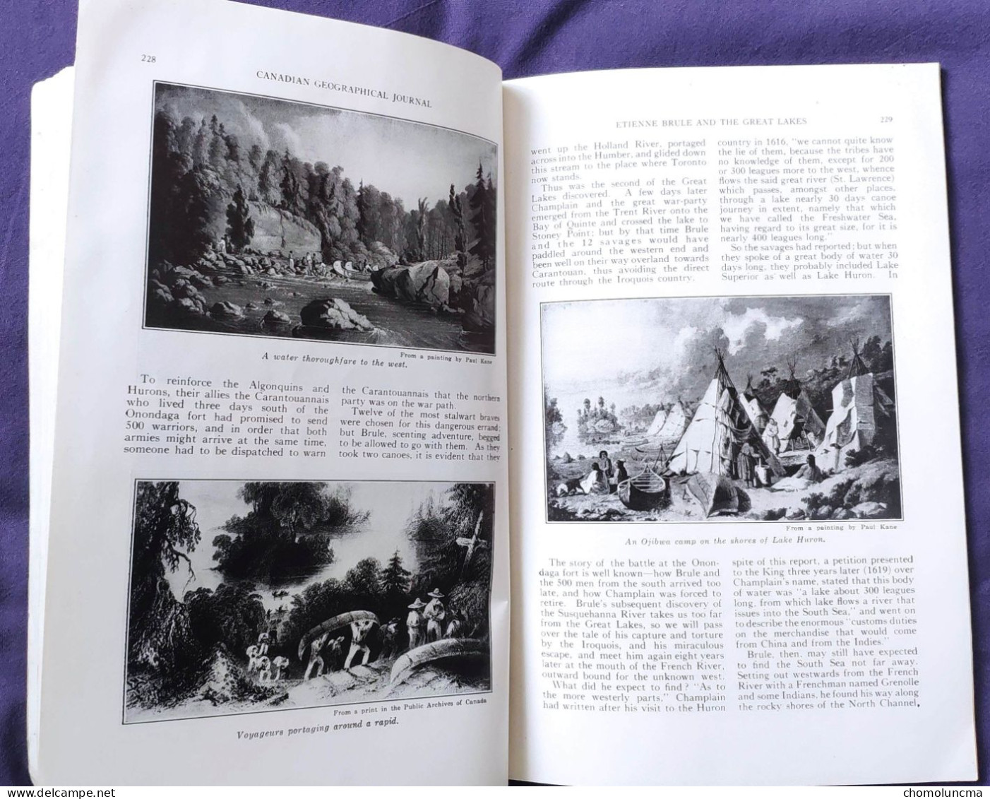 Canadian Geographical 1932 Charlottetown Etienne Brule Great Lakes Bagpipe Jamaica Add Mc Laughlin Buick Zeiss Chrysler