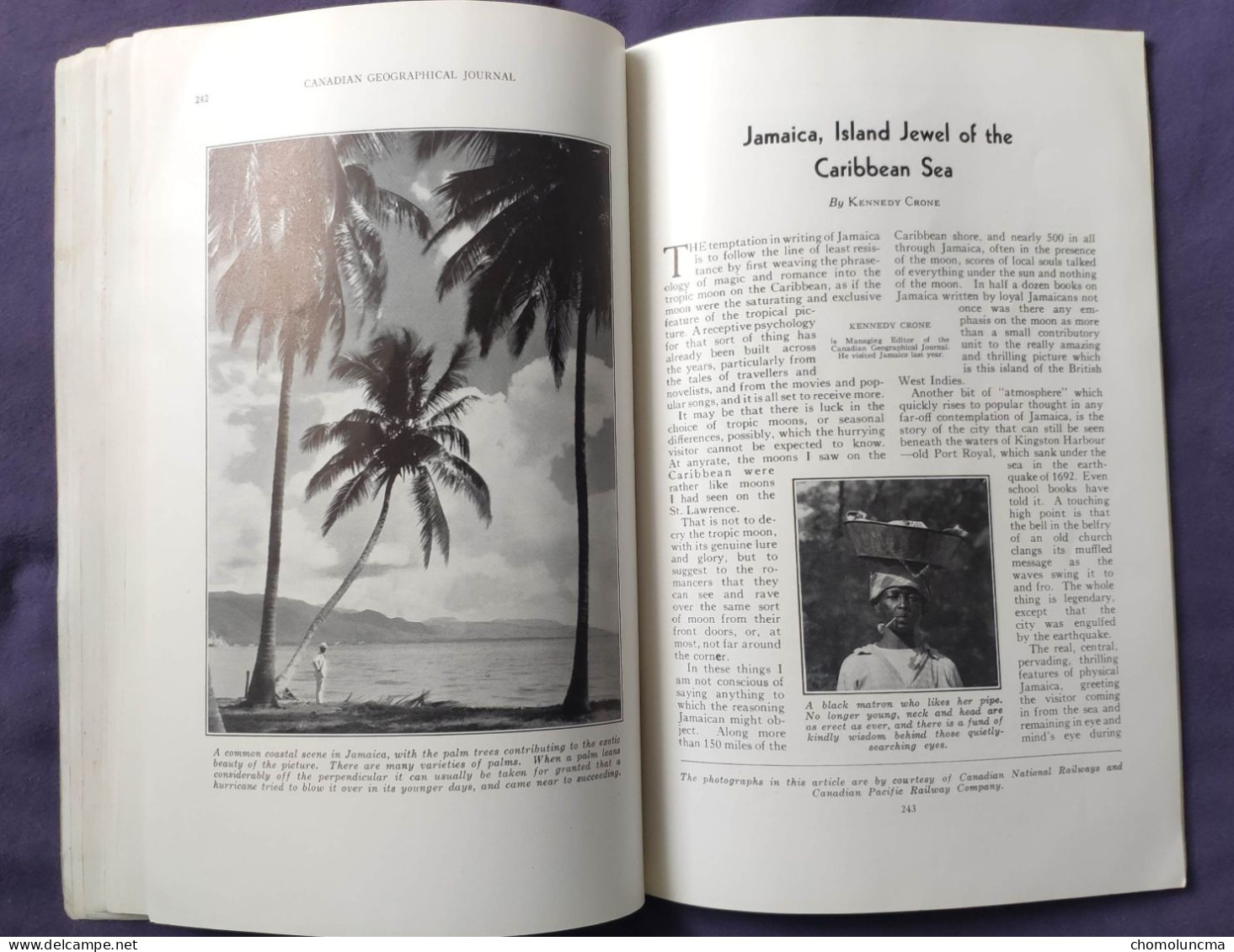 Canadian Geographical 1932 Charlottetown Etienne Brule Great Lakes Bagpipe Jamaica Add Mc Laughlin Buick Zeiss Chrysler