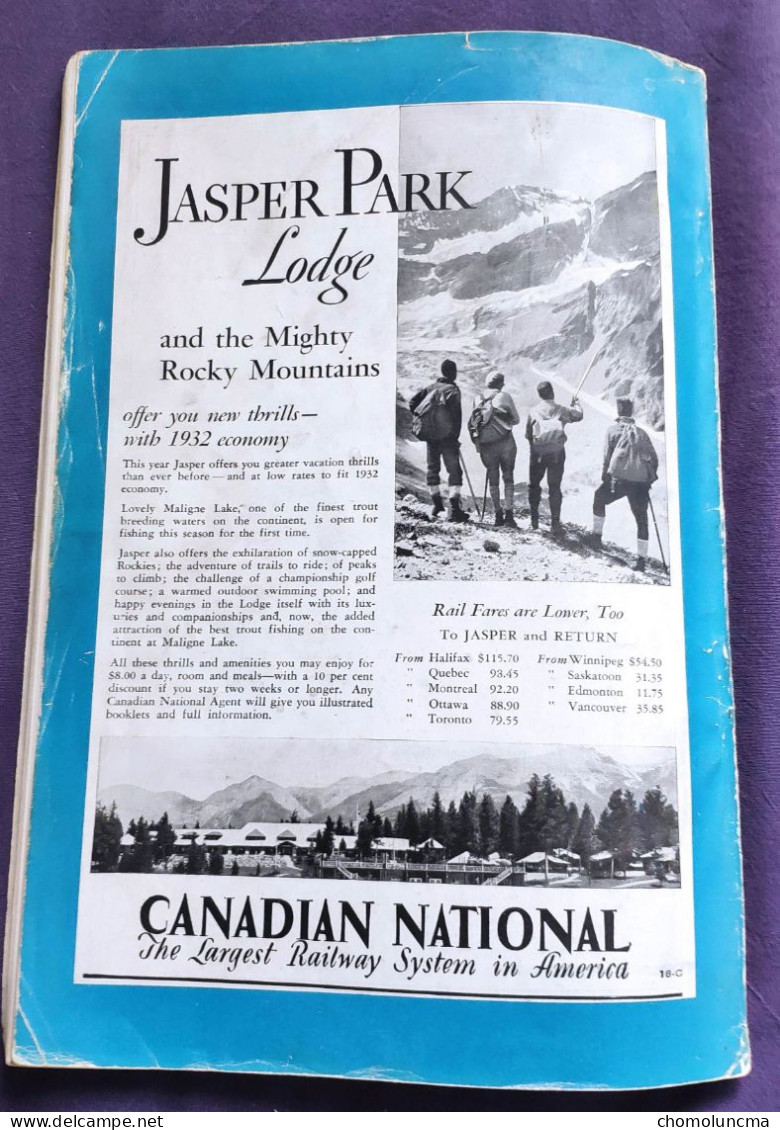 Canadian Geographical 1932 Charlottetown Etienne Brule Great Lakes Bagpipe Jamaica Add Mc Laughlin Buick Zeiss Chrysler