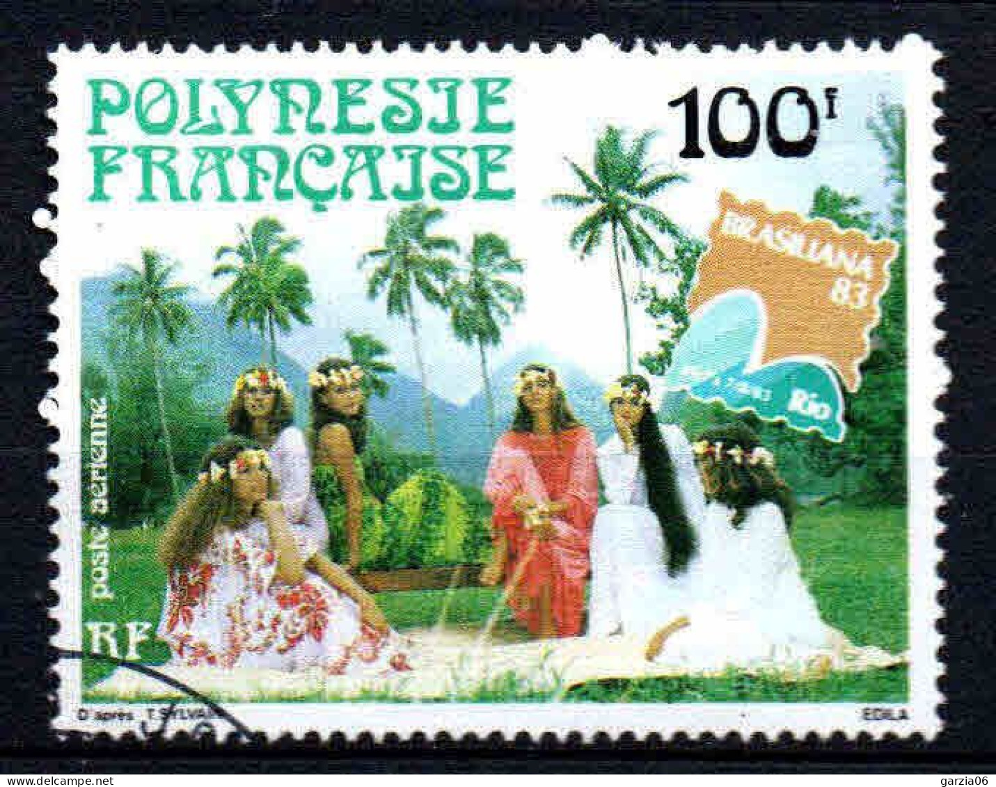 Polynésie - 1983  - Brasiliana  -  PA 176  - Oblit - Used - Used Stamps